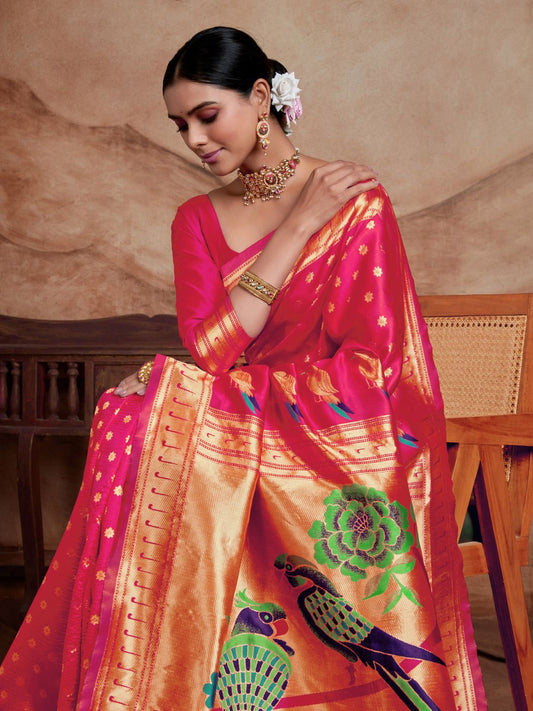 Traditionals wear paithani saree